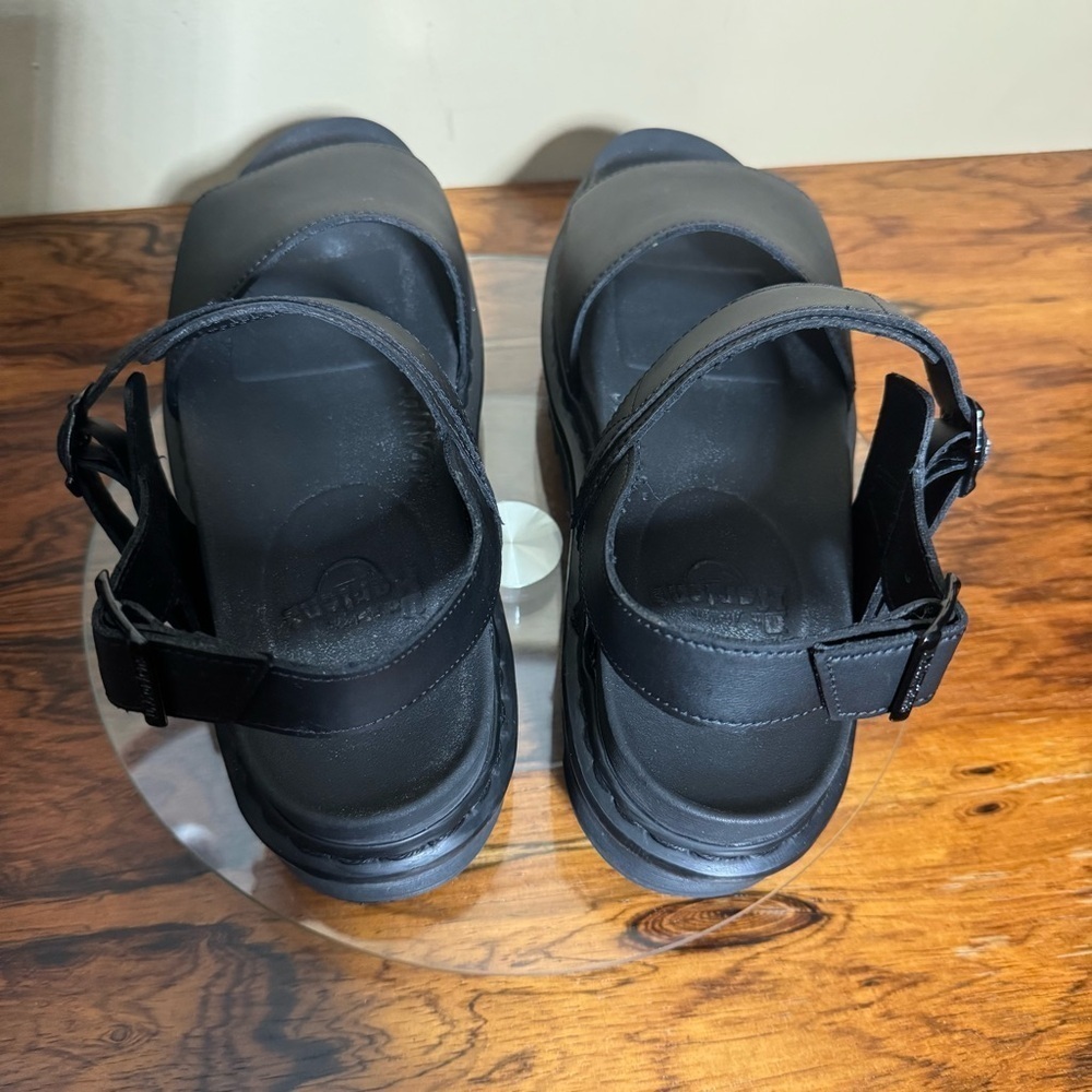 Dr. Martens Voss Black Leather Sandal - Picture 11 of 16